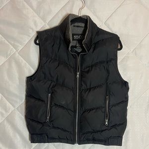 Women's NY & Co. Black Puffer Vest Size Large